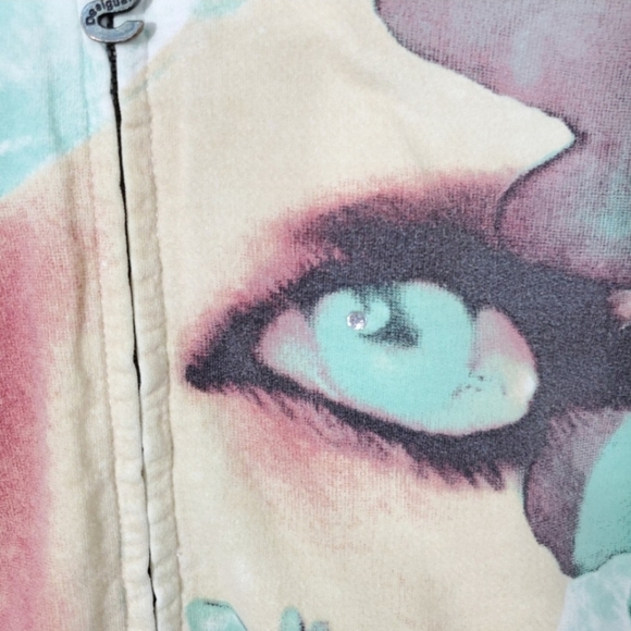 Desigual Vintage Abstract Zipup Hoodie - Picture 6 of 9